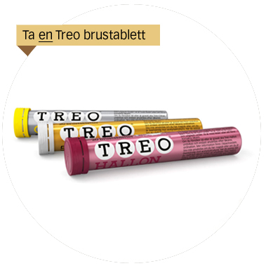 Ta en Treo brustablett